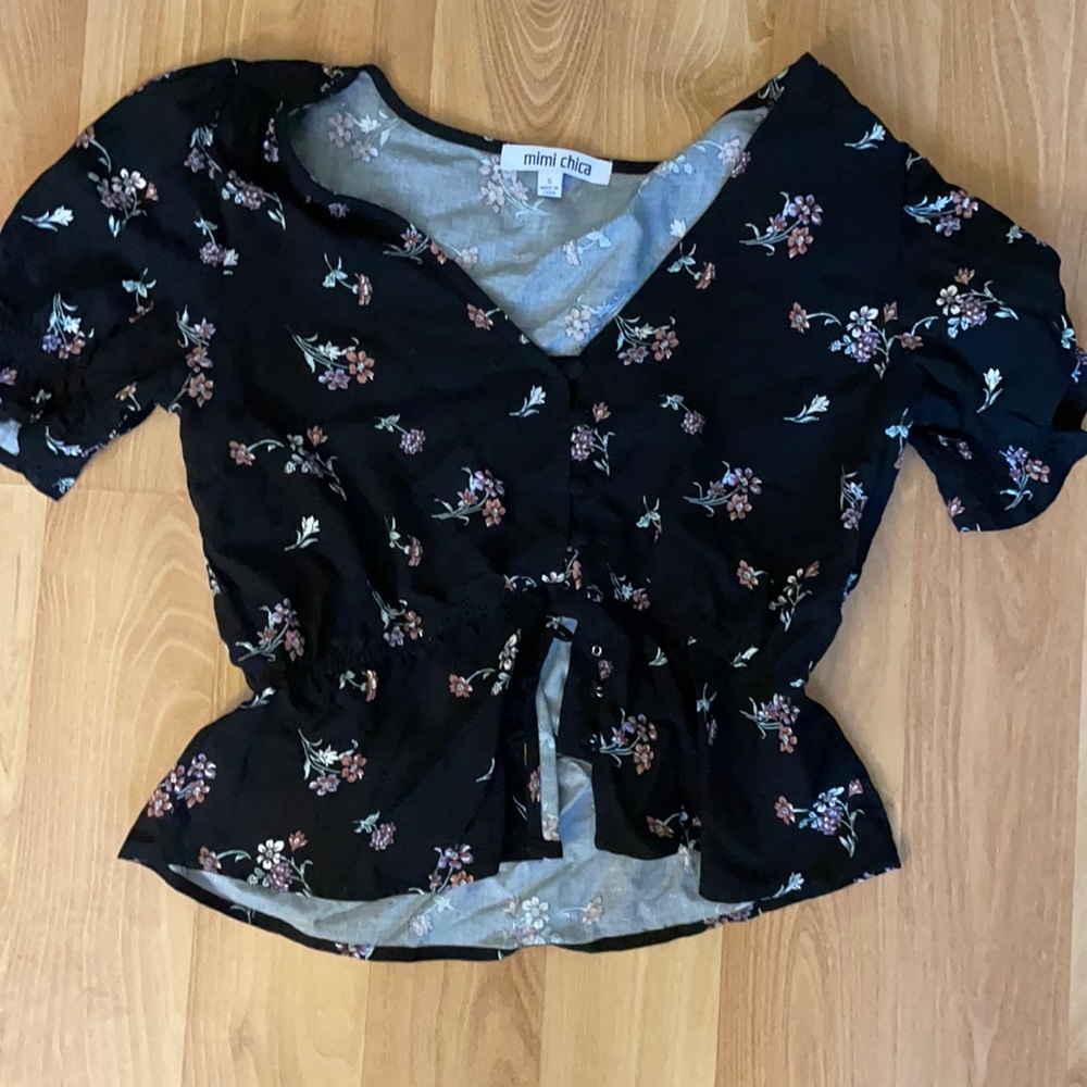 black blouse